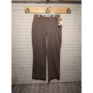 Lee new straight leg brown pants 10 short*